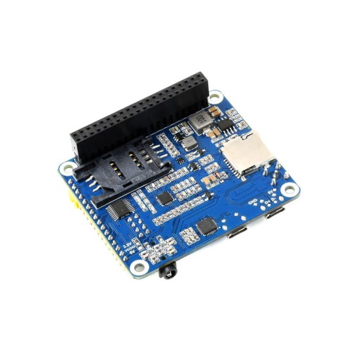 A7600E Cat-1/GSM/GPRS HAT - moduł LTE/GSM/GPRS dla Raspberry Pi