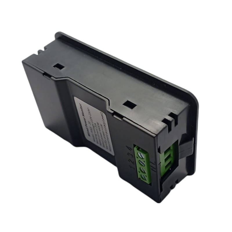 Cyfrowy miernik energii wielofunkcyjny panelowy - napięcie, prąd, moc czynna, moc