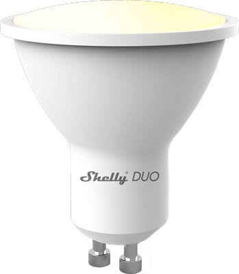 Shelly Duo GU10 - inteligentna żarówka WiFi - Gu10, 4.8W, 475lm