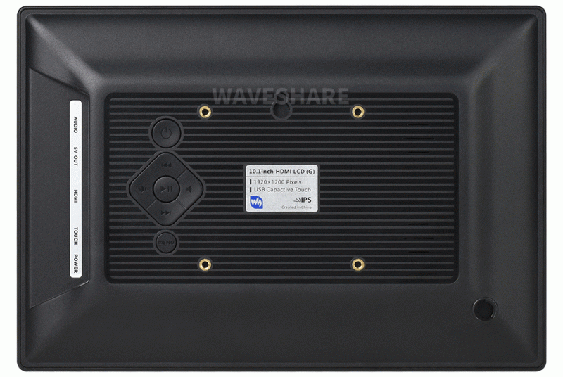 10,1" wyświetlacz LCD pojemnościowy 1920x1200 w obudowie ochronnej