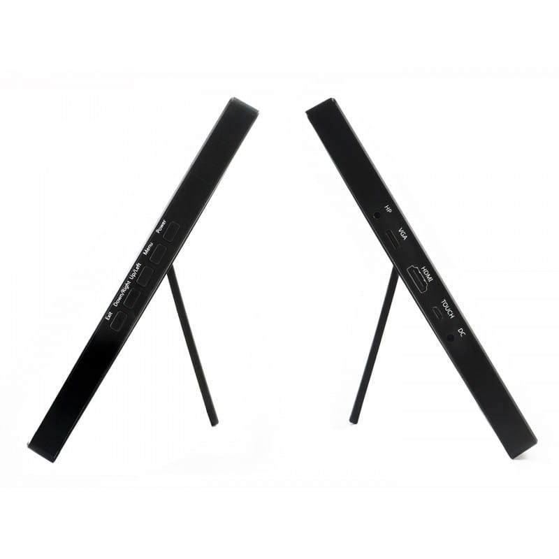 Pojemnościowy wyświetlacz LCD 13.3" 1920 x 1080  w obudowie ochronnej z poliwęglanu