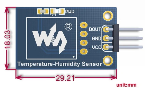 Moduł czujnika temperatury i wilgotności DHT11