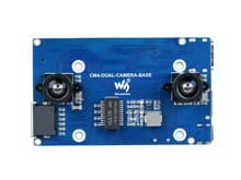 Moduł kamery dwuokularowej dla modułu Raspberry Pi CM4 z ekspander interfejsu
