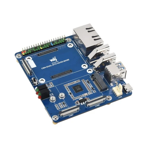 Płyta bazowa Dual Gigabit Ethernet 5G/4G  dla CM4