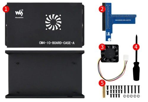 Metalowa obudowa dla RPi CM4