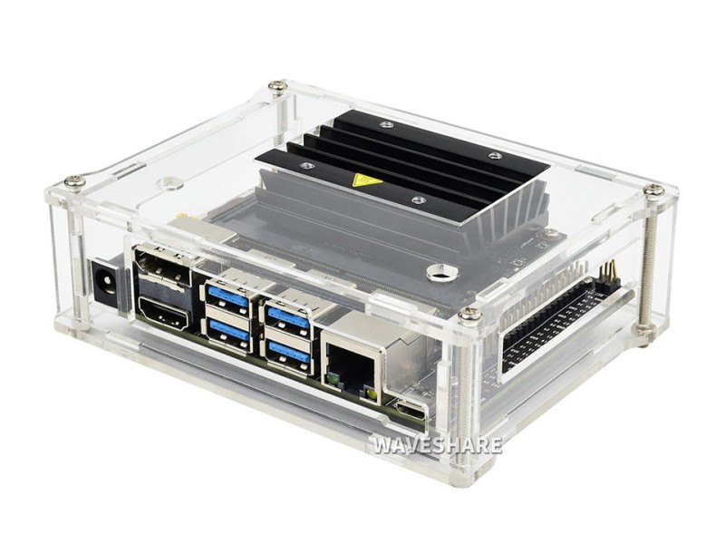Akrylowa obudowa do Jetson Nano