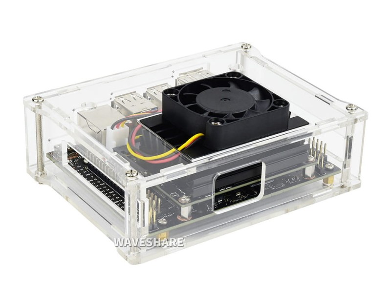 Akrylowa obudowa do Jetson Nano