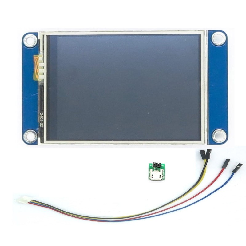 Wyświetlacz Nextion Basic 2.4" 320 x 240 NX3224T024 rezystancyjny panel dotykowy