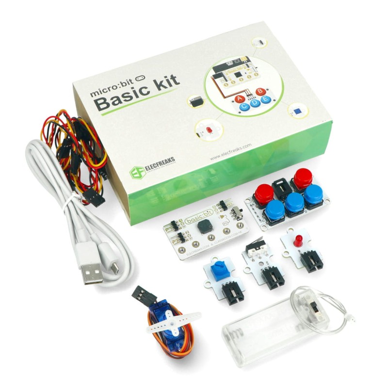 Basic Kit zestaw startowy do BBC micro:bit od ElecFreaks