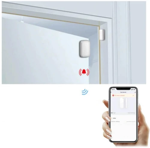 czujnik otwarcia drzwi okien ZigBee alarm.jpg
