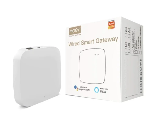 Zigbee Ethernet LAN brána Tuya Smar Life Moes