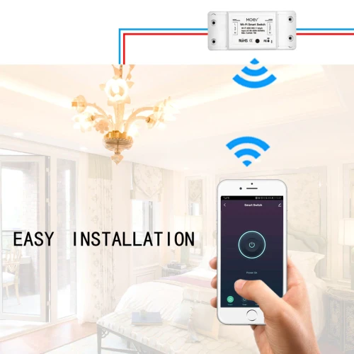 Uniwersalny inteligentny przekaźnik WiFi z harmonogramem