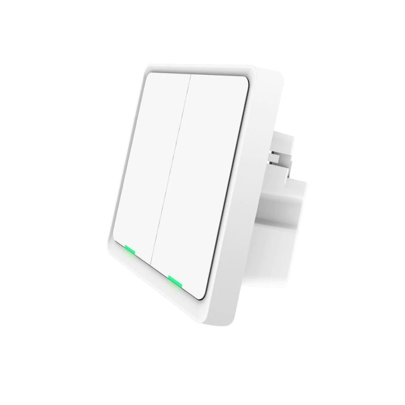Włącznik światła dwu obw.  Zigbee Tuya bez N Moes