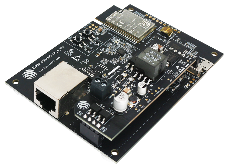 ESP32-Ethernet-Kit-A V1.2 PoE