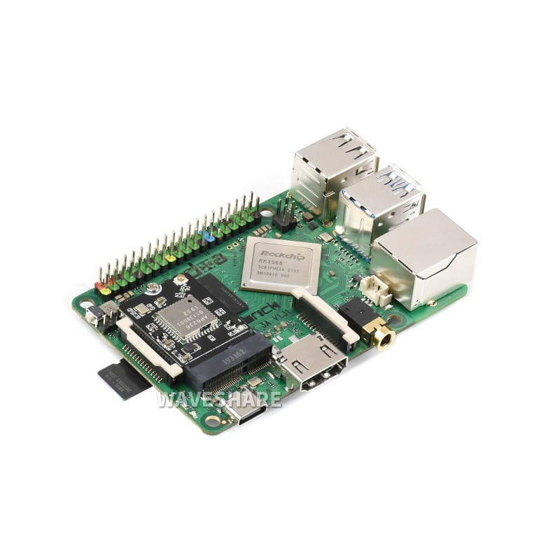 ROCK3 Model A mini-komputer oparty na RK3568