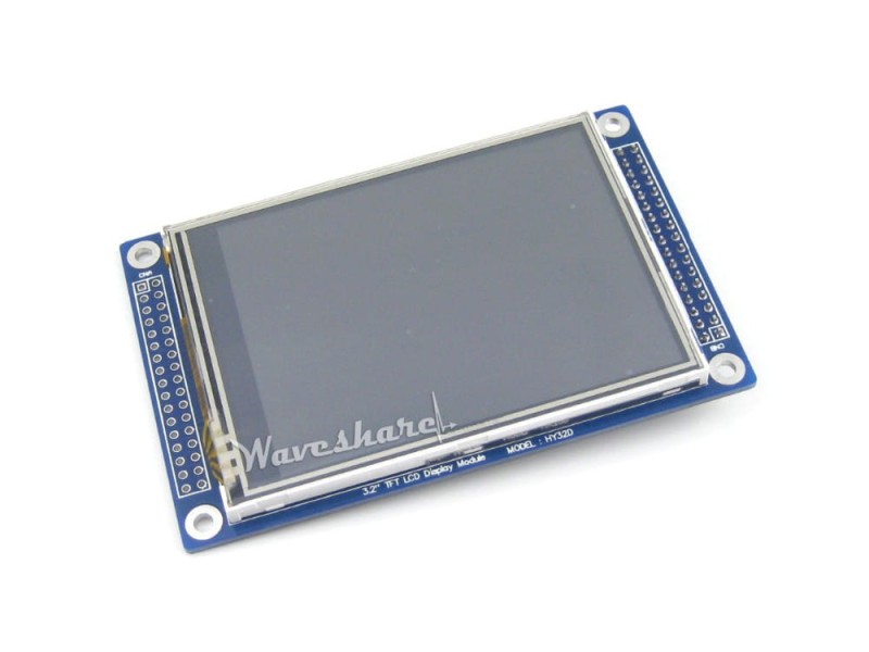 Wyświetlacz 3,2" 320x240 LCD, z ekranem dotykowym i samodzielnymi kontrolerami 16bit