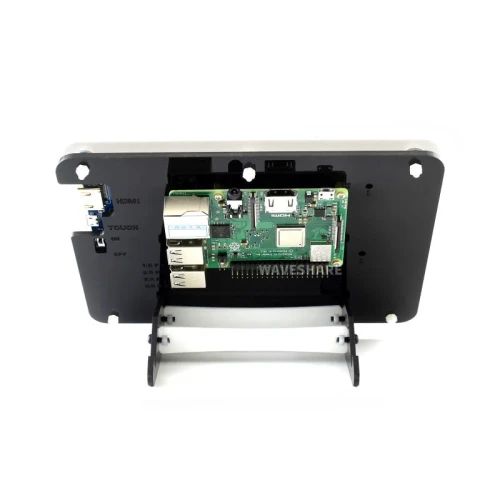 Wyświetlacz LCD 7" 1024x600 IPS HDMI + obudowa