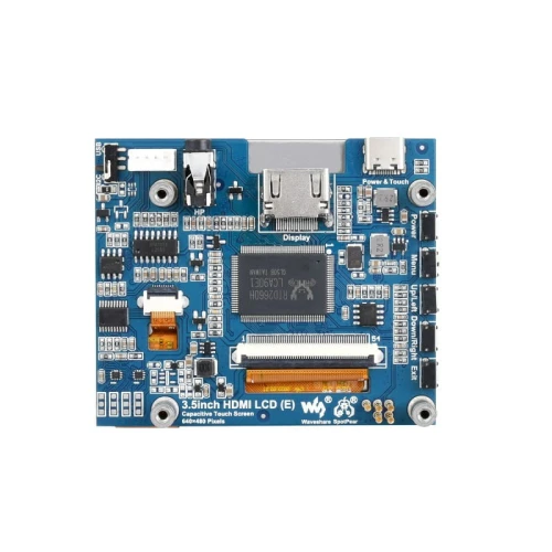 3,5-calowy pojemnościowy dotykowy wyświetlacz LCD IPS LCD, 640×480 z gniazdem audio