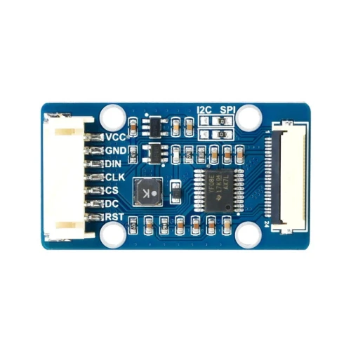 Przezroczysty wyświetlacz OLED 1,51", rozdzielczość 128 × 64, niebieski, interfejsy SPI/I2C