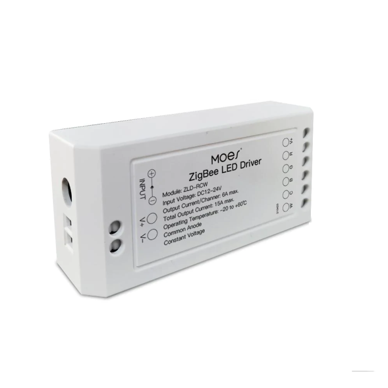 Sterownik światła RGBCCT z ściemniaczem ZigBee dla aplikacji  Tuya SmartLife