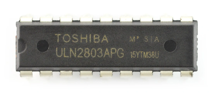Układ scalony ULN2803A 8xDarlington - DIP18 THT