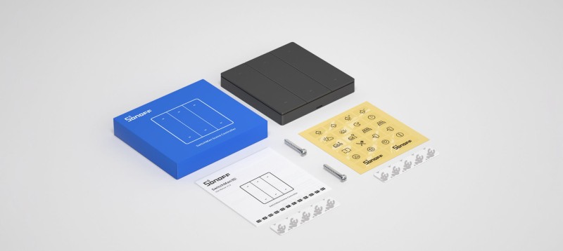 Przełącznik ścienny Sonoff R5 - 6cio przysiskowy pilot inteligentnych scen eWeLink