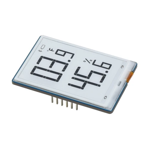 Wyświetlacz E-papier 1.9" 91 segmentów czarno biały dla Raspberry Pi