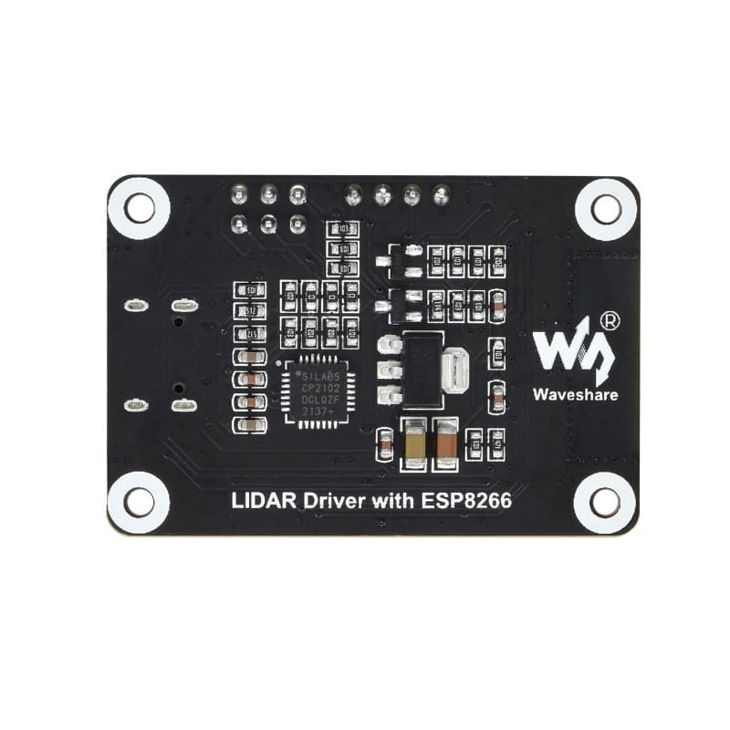 LiDAR LD14 radar laserowy triangulacyjny 360° 8m zasięgu, programowa kontrola start-stop