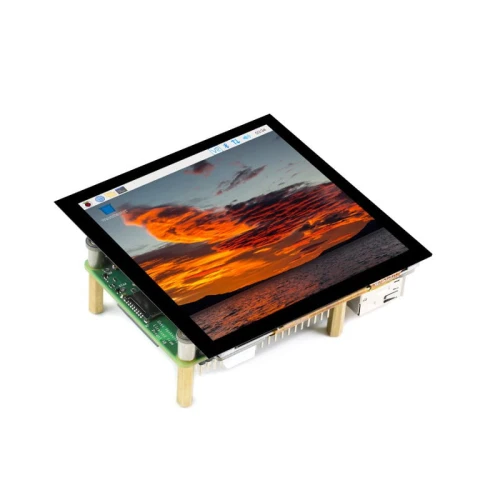 Wyświetlacz IPS LCD 720 × 720 HDMI z panelem dotykowym pojemnościowym