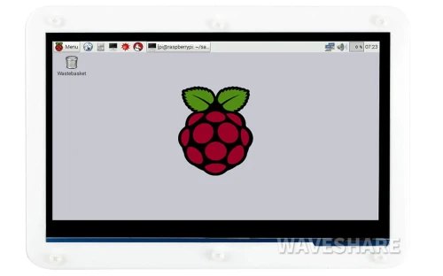 Wyświetlacz LCD 7" 1024x600 IPS HDMI + obudowa