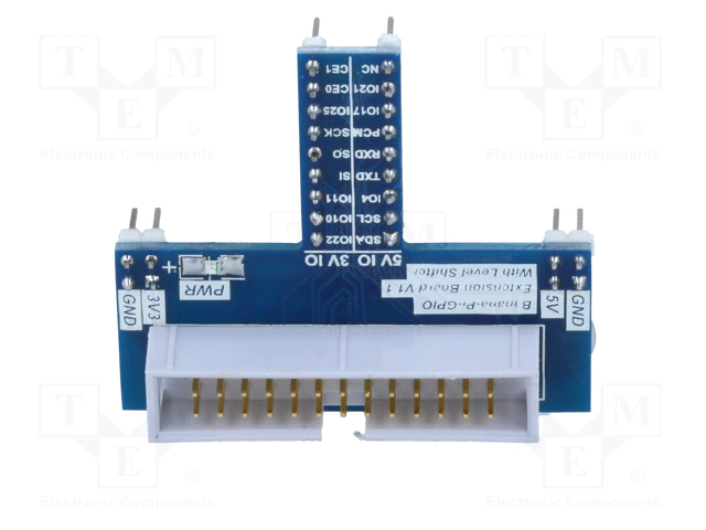 Moduł rozszerzający linie GPIO Banana Pi do płytki stykowej z konwerterem poziomów logicznych 3.3V i 5V