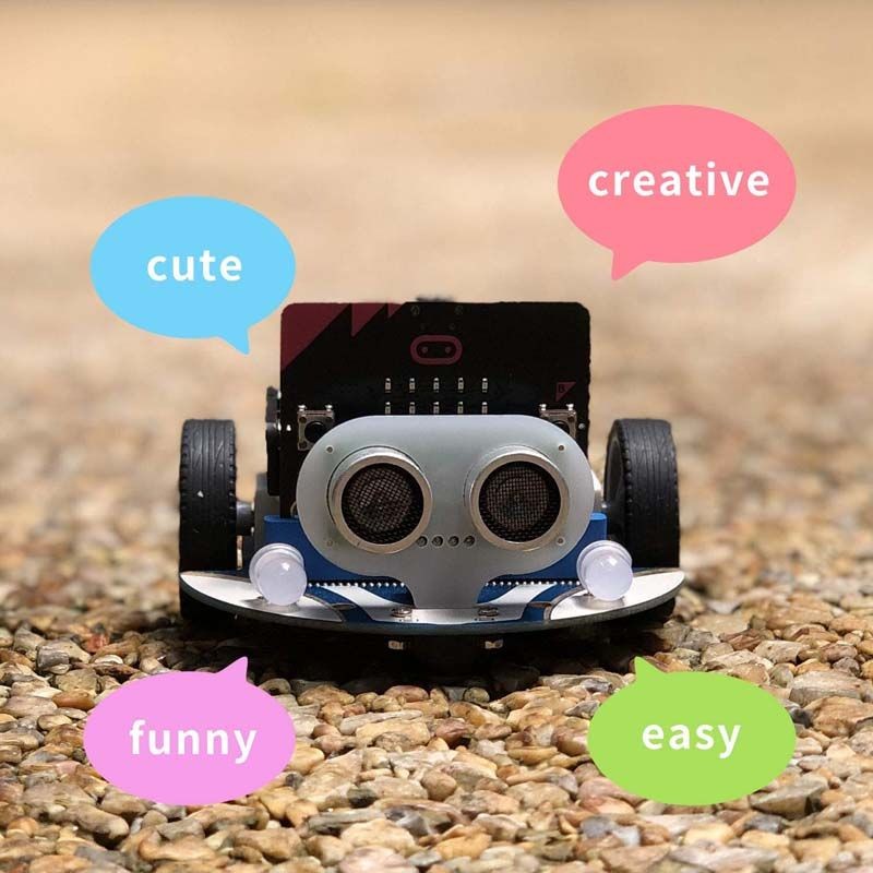 Smart Cutebot micro:bit zestaw do budowy inteligentnego samochodu od Elecfreaks