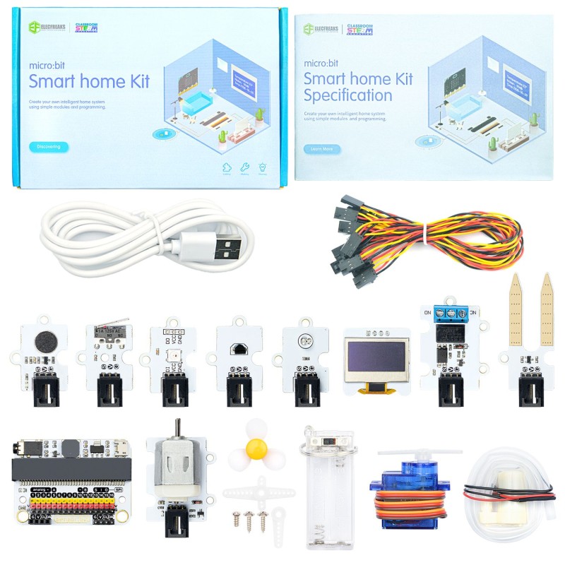 Zestaw modułów inteligentnego budynku Micro:bit Sensor:bit Smart Home