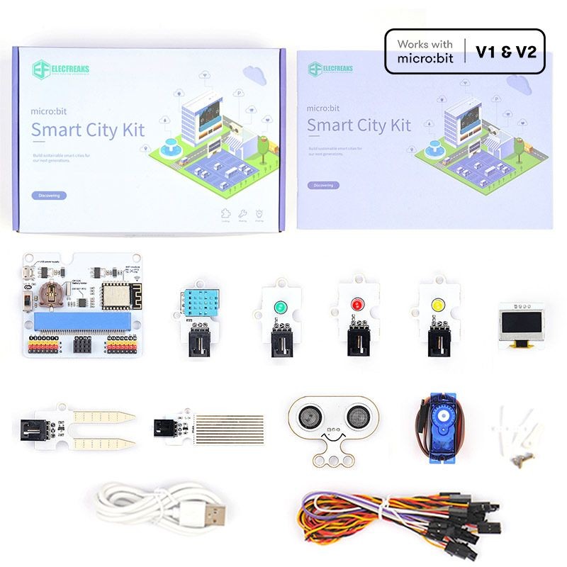 Zestaw modułów inteligentnego miasta Micro:bit Smart City IoT