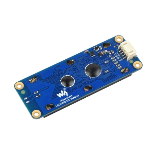 Moduł wyświetlacza LCD1602 biały tekst z niebieskim tłem I2C