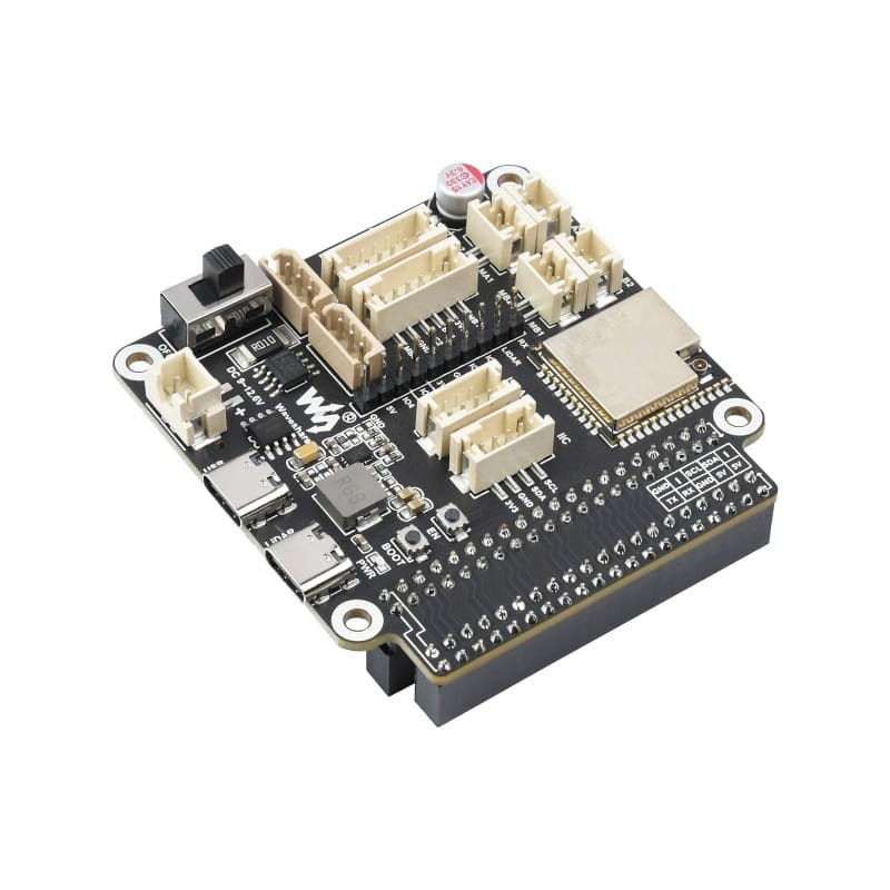 Uniwersalny sterownik robota z ESP32, WiFi, BT oraz ESP-NOW