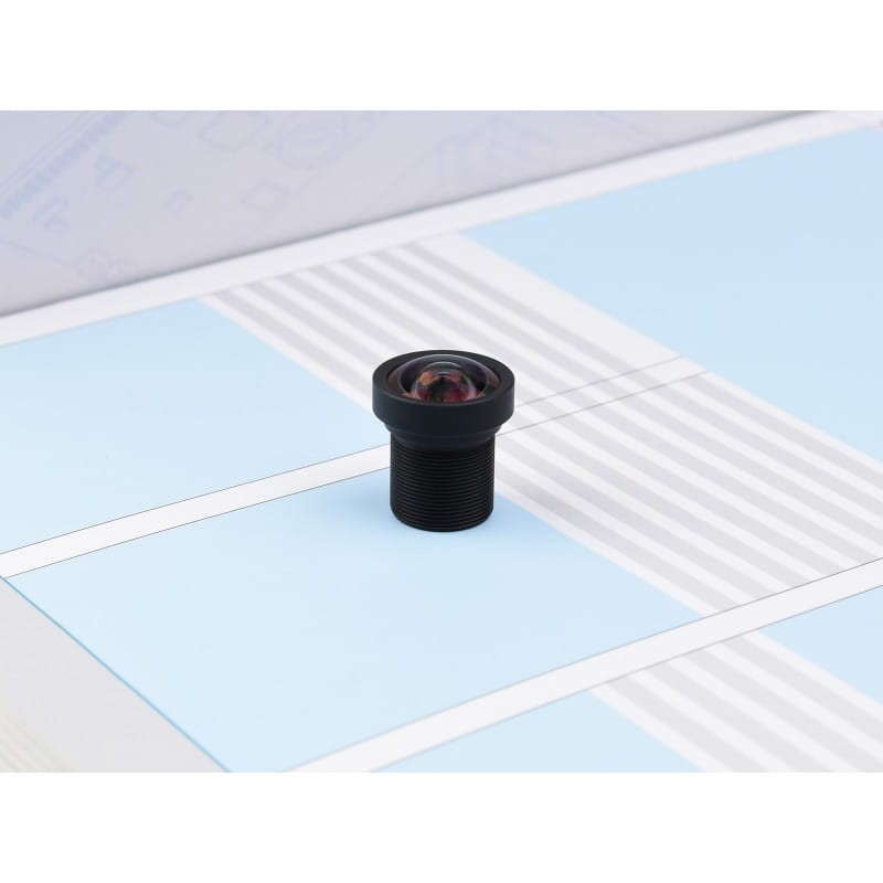 Obiektyw M12, 12MP, ogniskowa 2,7mm, kąt widzenia 113° dla moduły kamery Raspberry Pi M12