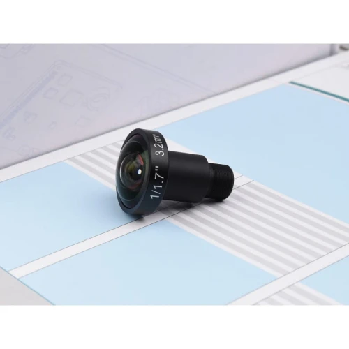 Obiektyw M12, 12MP, ogniskowa 3,2mm, kąt widzenia 160° dla moduły kamery Raspberry Pi M12