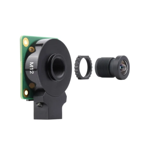 Obiektyw M12, 16MP, ogniskowa 3,56mm, kąt widzenia 105° dla moduły kamery Raspberry Pi M12