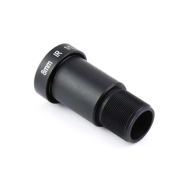 Obiektyw M12, 12MP, ogniskowa 8mm, kąt widzenia 69.5° dla moduły kamery Raspberry Pi M12