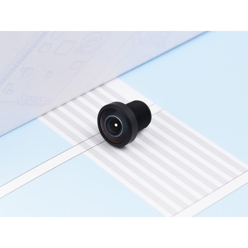 Obiektyw M12, 14MP, ogniskowa 2,72mm, kąt widzenia 184,6° dla moduły kamery Raspberry Pi M12