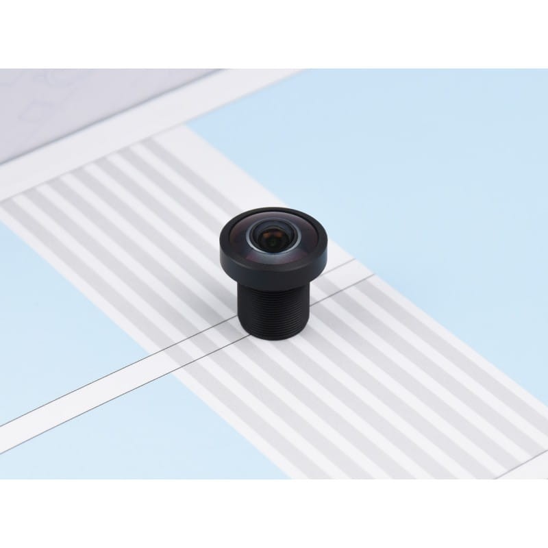 Obiektyw M12, 14MP, ogniskowa 2,72mm, kąt widzenia 184,6° dla moduły kamery Raspberry Pi M12
