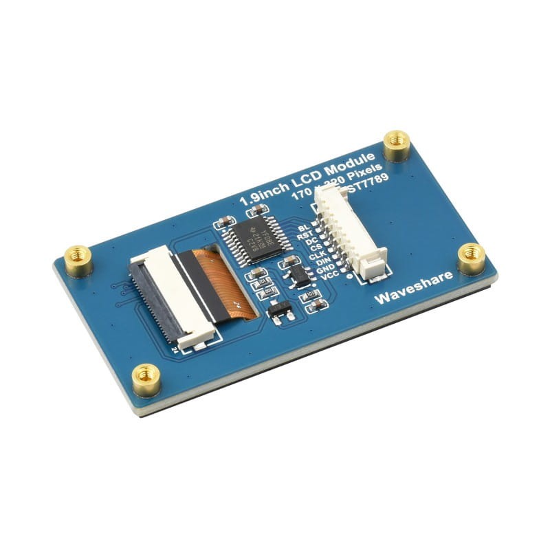 Wyświetlacz LCD 1.9" IPS 262K kolorów dla Raspberry Pi, Ardiuno, STM32