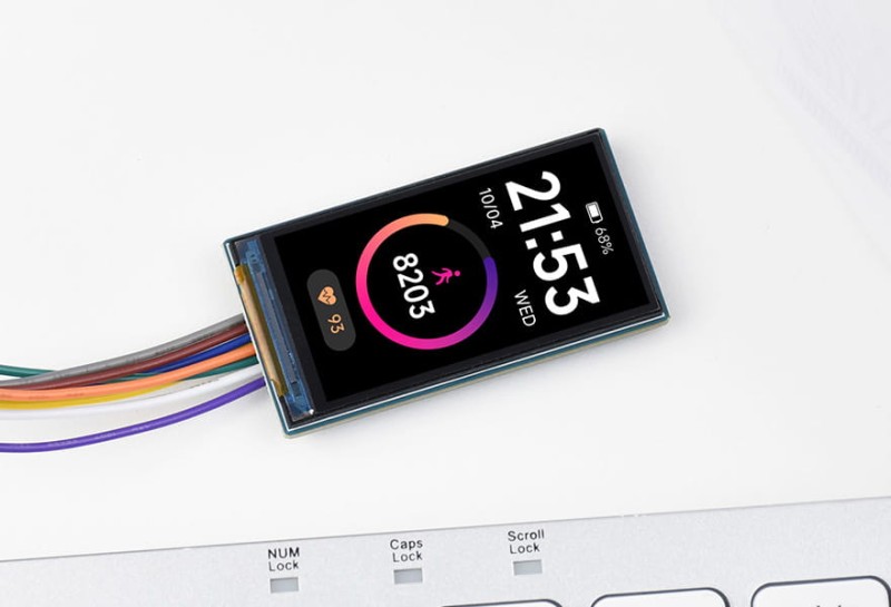 Wyświetlacz LCD 1.9" IPS 262K kolorów dla Raspberry Pi, Ardiuno, STM32