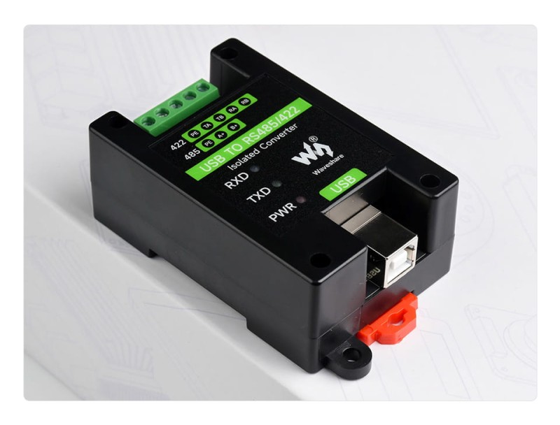 Przemysłowy konwerter USB-RS485/RS422