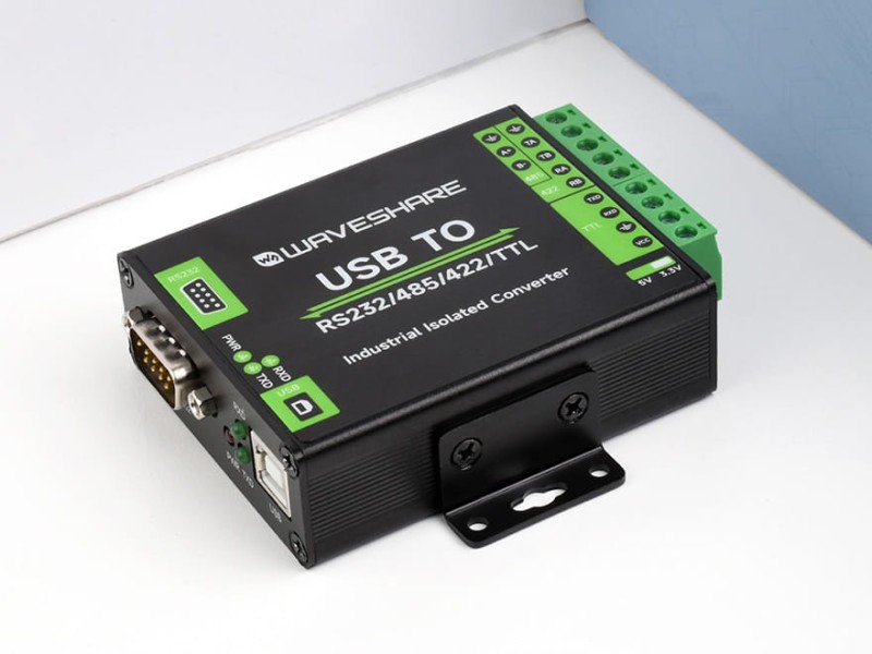 Przemysłowy konwerter USB-RS232/485/422/TTL
