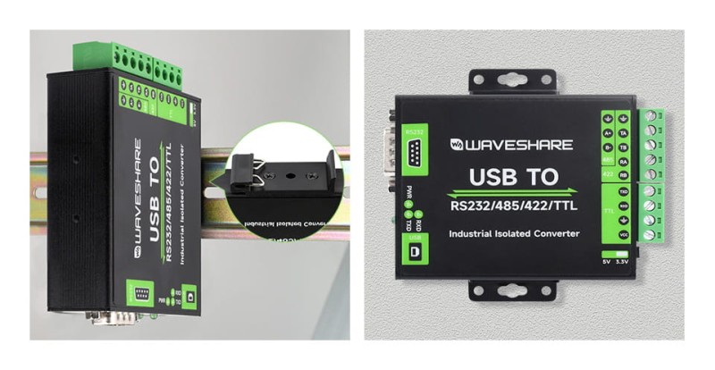 Przemysłowy konwerter USB-RS232/485/422/TTL