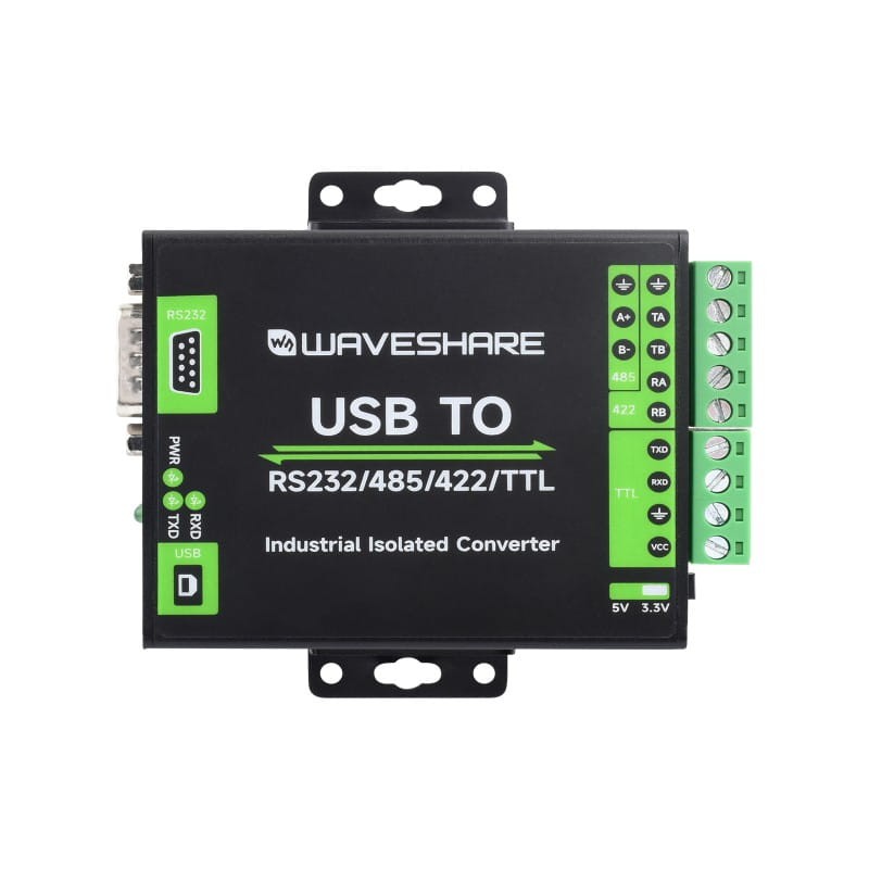 Przemysłowy konwerter USB-RS232/485/422/TTL