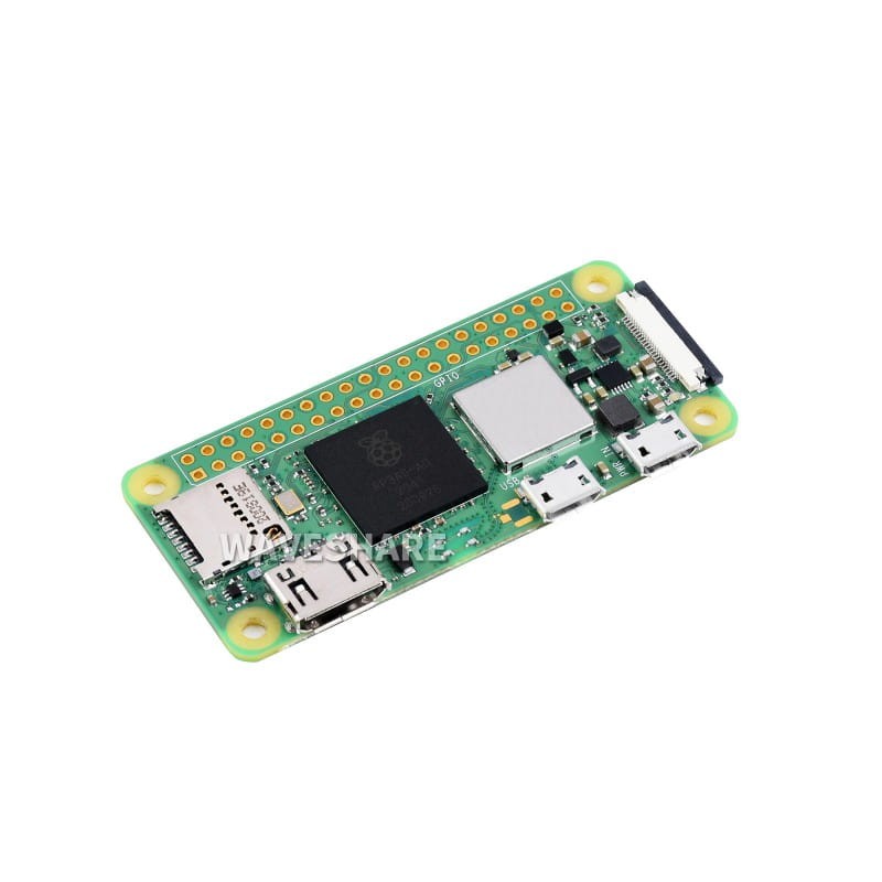 Zestaw startowy Raspberry Pi Zero 2 WHC wraz z modułem rozszerzeń 1x Ethernet 100M, 3x USB HUB z obudową