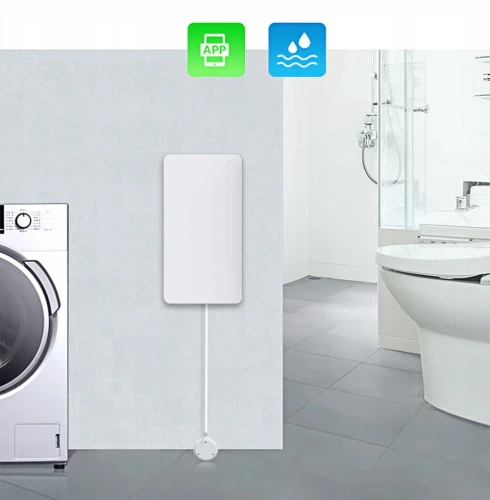 Inteligentny czujnik zalania z sondą ZigBee dla aplikacji Tuya